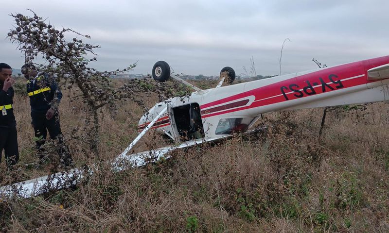 Cessna 152 plane goes down at Nairobi National Park