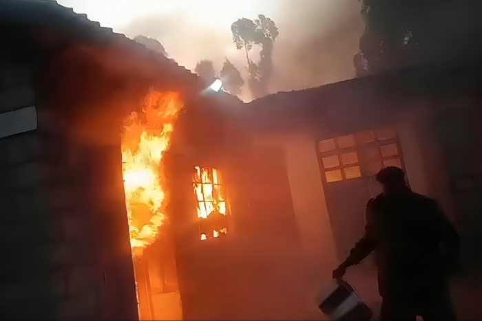 Njia Boys High School fire