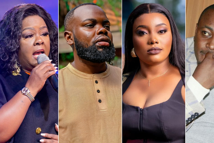 From left: Kathy Kiuna, Nicky Big Fish, Mummie Francie & Pastor Kanyari