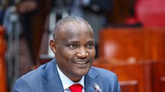 Treasury CS John Mbadi during his vetting in Parliament