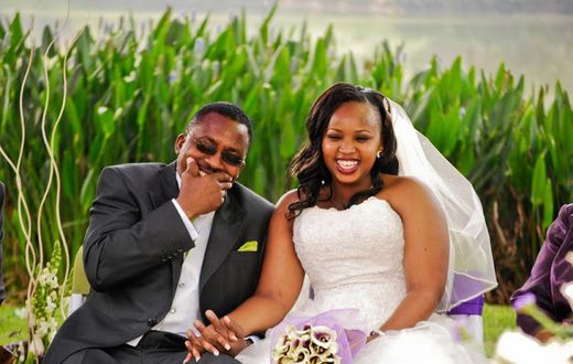 Pastor Nganga with his wife Mercy