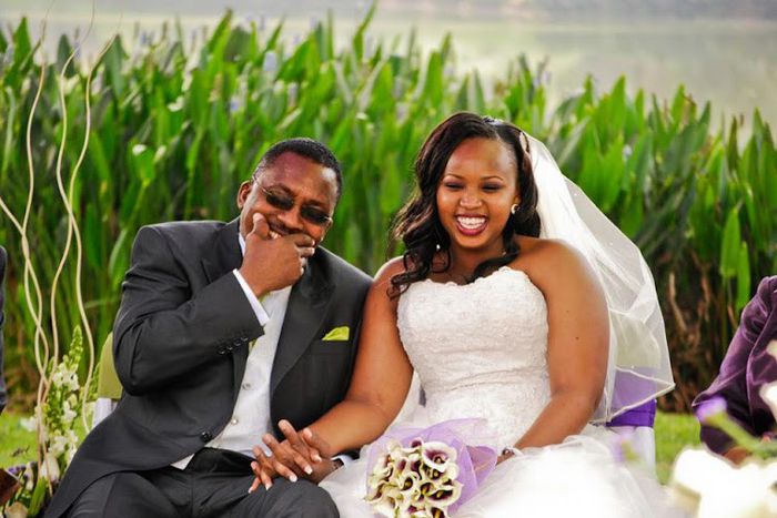 Pastor Nganga with his wife Mercy