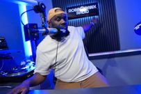 G Money at Robbo Ranx Radio studio