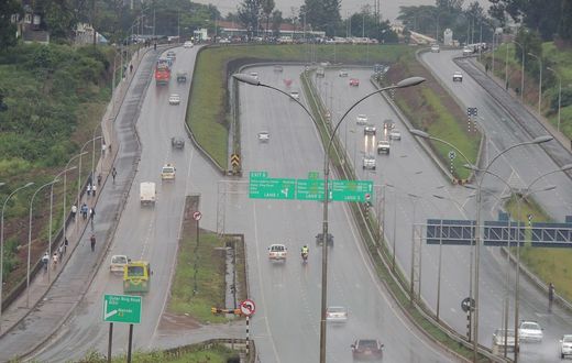 Thika Super Highway in Nairobi. You can now speed at 110KPH