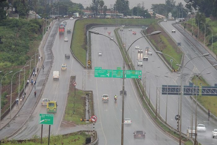 Thika Super Highway in Nairobi. You can now speed at 110KPH