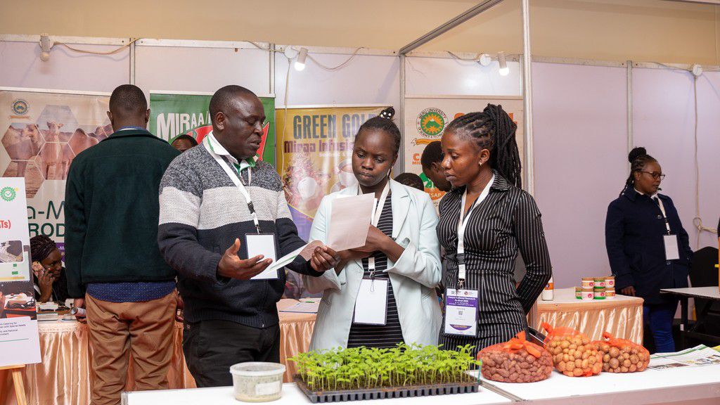 Photos taken during Day 1 of inaugural Kenya National Research Festival (KNRF) 2024