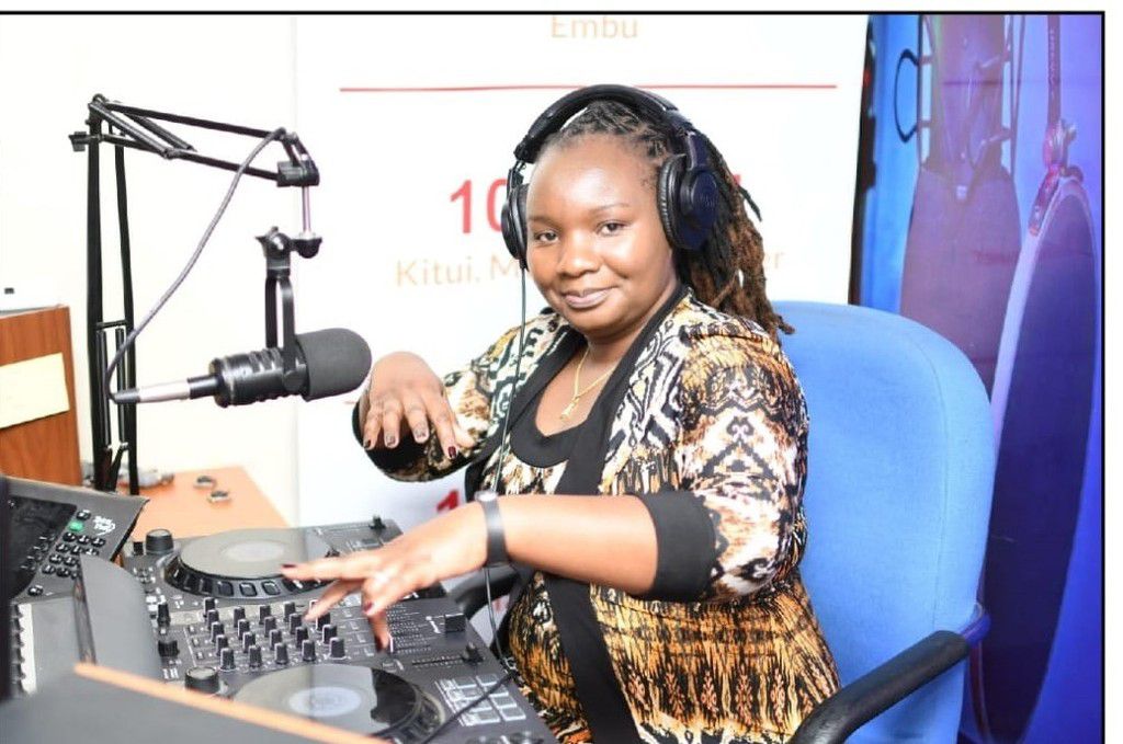 The late Mbaitu FM presenter Mercy Mawia