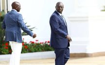File image of President William Ruto with his deputy Rigathi Gachagua