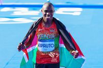 Benson Kipruto during the 2024 Olympic Games in 2024