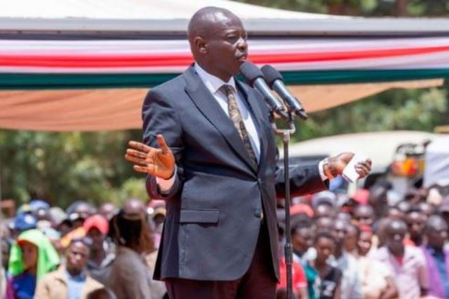 Deputy President Rigathi Gachagua