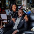Comedian YY and his partner, Marya Okoth,