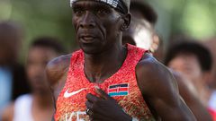 Eluid Kipchoge during the 2024 Paris Olympics