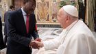Moses Wetangula meets Pope Francis at the Vatican on Monday 26, 2024