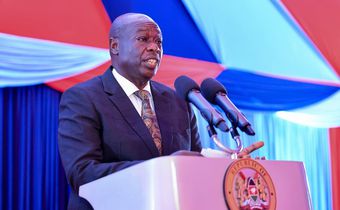 DP Rigathi Gachagua speaking at the conclusion of a two-day induction for the Cabinet at the National Defence College International Peace and Support Training Centre