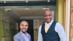 Crimes and investigative journalist Franklin Wallah unveiled by Linus Kaikai at Citizen TV
