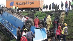 44 injured in freak accident involving multiple vehicles along Eldoret-Nakuru highway