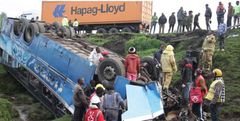 44 injured in freak accident involving multiple vehicles along Eldoret-Nakuru highway