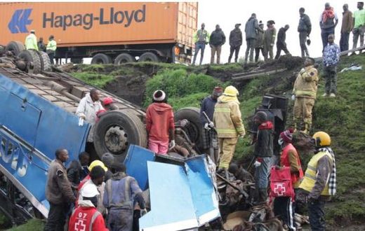 44 injured in freak accident involving multiple vehicles along Eldoret-Nakuru highway