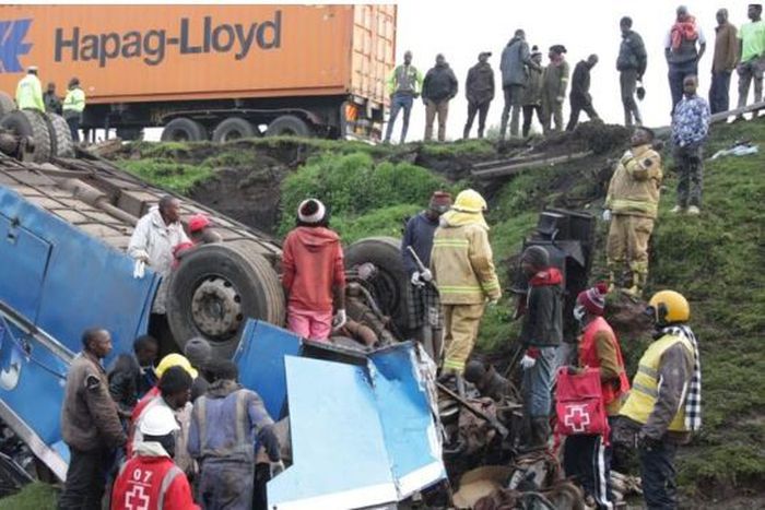 44 injured in freak accident involving multiple vehicles along Eldoret-Nakuru highway