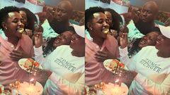 Netizens accuse Sabina Chege of upstaging Felicity at Thee Pluto's birthday bash