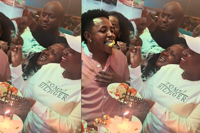 Netizens accuse Sabina Chege of upstaging Felicity at Thee Pluto's birthday bash