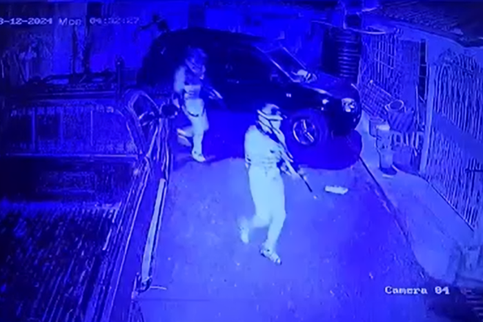 CCTV footage captured the moment the armed individuals, dressed in tactical gear entered the home of Joseph Kimani Machiri the father of David Machiri Kimani