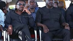 File image of Siaya Governor James Orengo with Raila Odinga