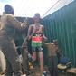 Controversial athlete statue that was mounted in Eldoret