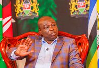 Deputy President Rigathi Gachagua during a media interview on August 4, 2023