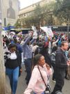 Journalists from different media houses marched through the streets in Nairobi on Wednesday to present their demands