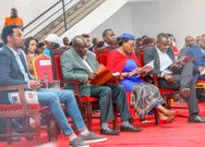 Senator KarungoThangwa  (Kiambu),  DP Rigathi Gachagua, Githunguri MP Gathoni Wamuchomba  and former Kakamega Senator Cleophas Malala on Sunday, September 22