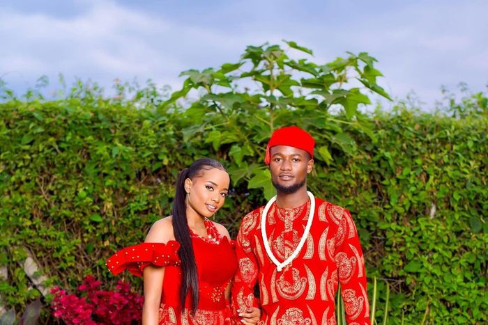 Director Trevor with his girlfriend Kiki Love