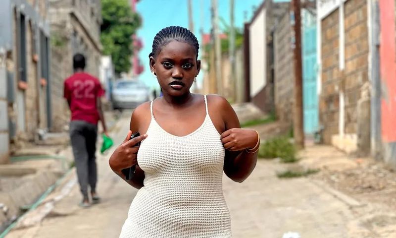 A Kenyan student, Mitchell Joyce Akoth Oruko, known by her online alias Mjaka Mfine