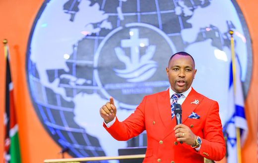 Bishop Ben ‘Muthee Kiengei’ Kamau of JCM church in Ruiru