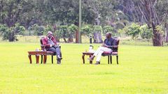 President William Ruto with Deputy President Rigathi Gachagua at State House