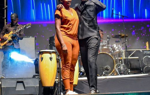 Guardian Angel and Esther Musila