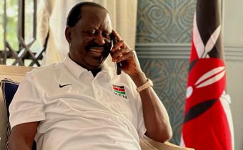 A file image of Raila Odinga