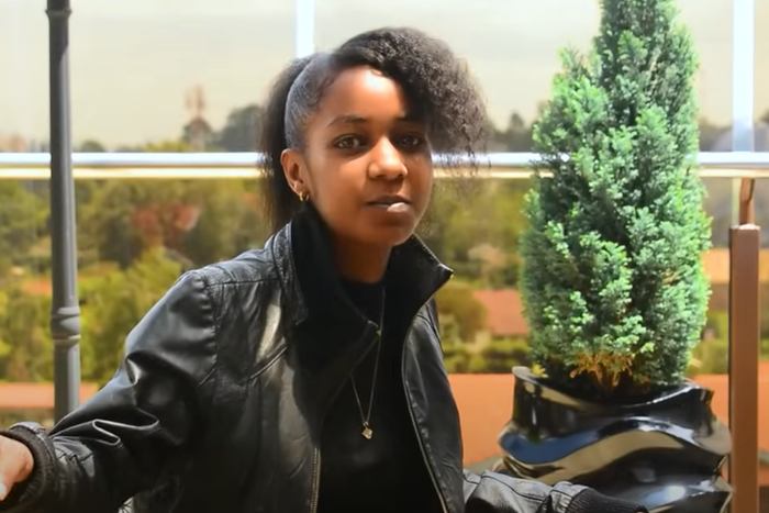 A screenshot image of former Kenyan socialite Vanessa 'Chettle' Cheruiyot