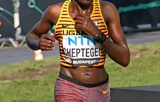 Ugandan athlete Rebecca Cheptegei