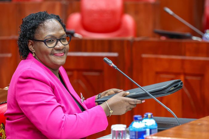 Stella Soy Langat during her vetting in Parliament