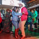 DP Gachagua dances with Kirinyaga Woman Rep Njeri Maina at Inooro FM's 21st anniversary celebrations