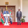 President William Ruto flanked by Deputy President Rigathi Gachagua & Prime CS Musalia Mudavadi