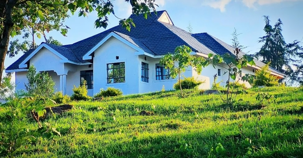Stephen Letoo's rural home in Narok