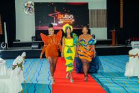 YouTube & Podcast Influencer of the Year Lydia KM, Travel & Leisure Influencer of the Year Natalie Tewa and Instagram Influencer of the Year Murugi Munyi on the red carpet at the 2022 Pulse Influencer Awards