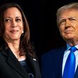 US Vice President Kamala Harris and former US President Donald Trump