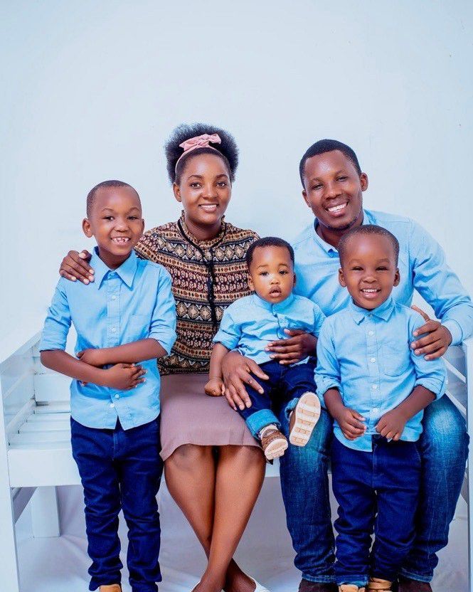 A past image of the late Marco Joseph with his family