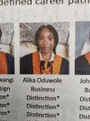 Wavinya Ndeti's daughter Alika Oduwole earns three distinction credits in business