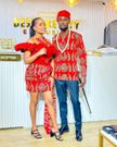 Director Trevor with his girlfriend Kiki Love