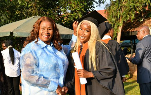 Wavinya Ndeti's daughter Alika Oduwole earns three distinction credits in business