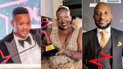 Holy Dave, Murugi Munyi and Tom Daktari holding their Pulse Influencer Awards plaques